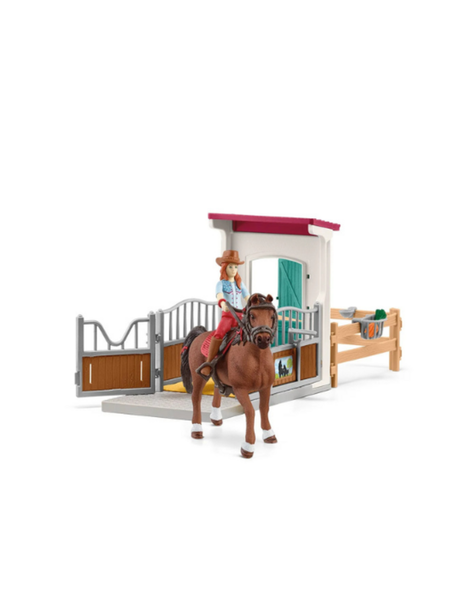 Schleich Schleich - Horse Club - 42710 - Horse Box with HORSE CLUB Hannah & Cayenne