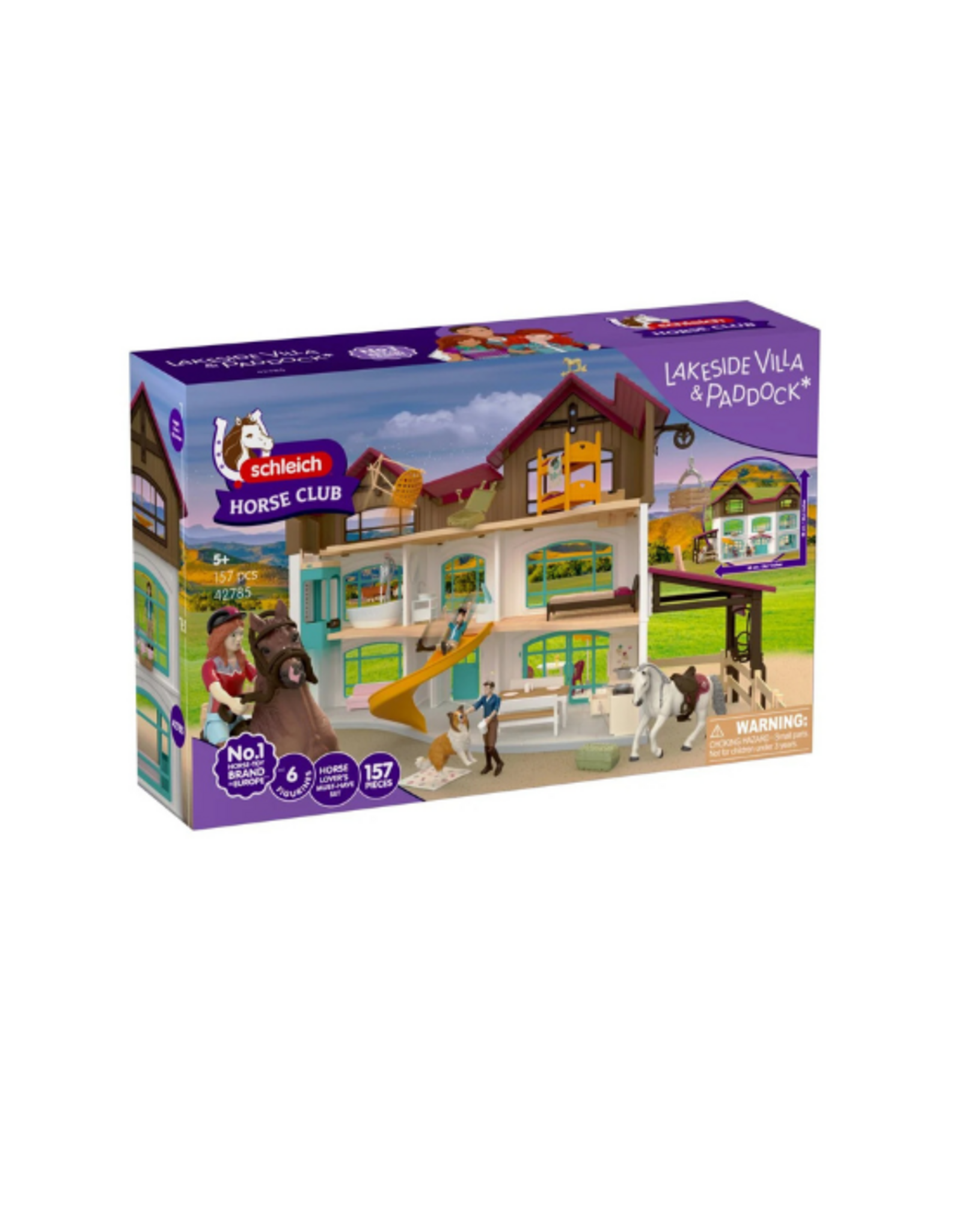 Schleich Schleich - Horse Club - 42785 - Lakeside Villa & Paddock