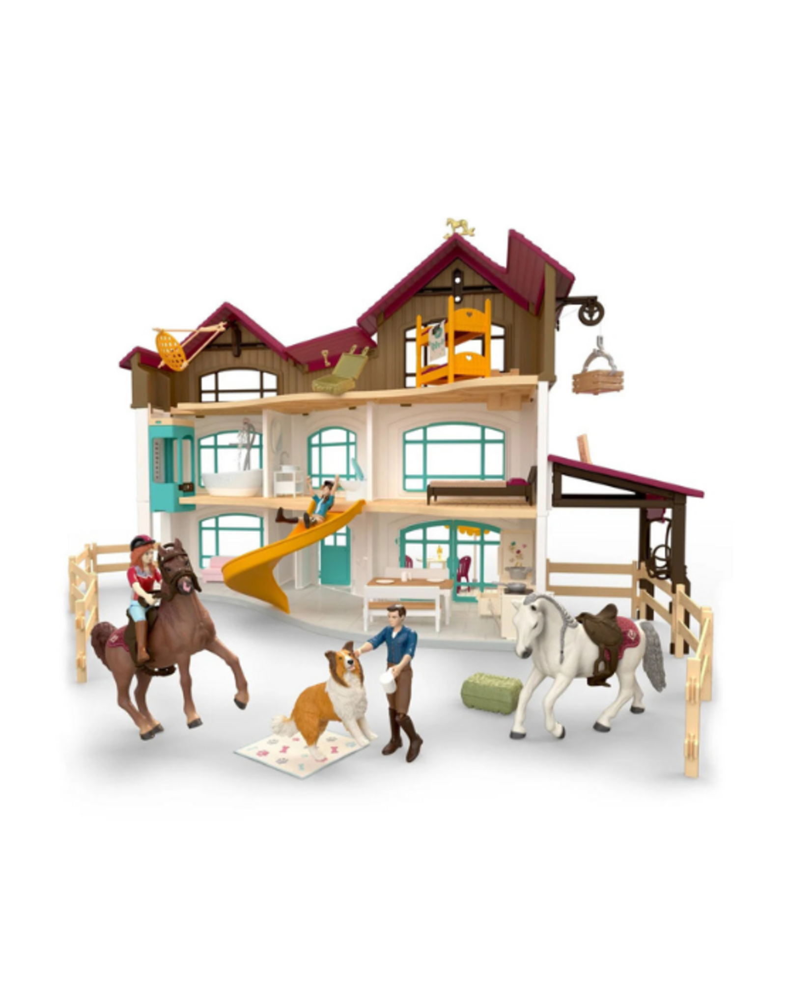 Schleich Schleich - Horse Club - 42785 - Lakeside Villa & Paddock