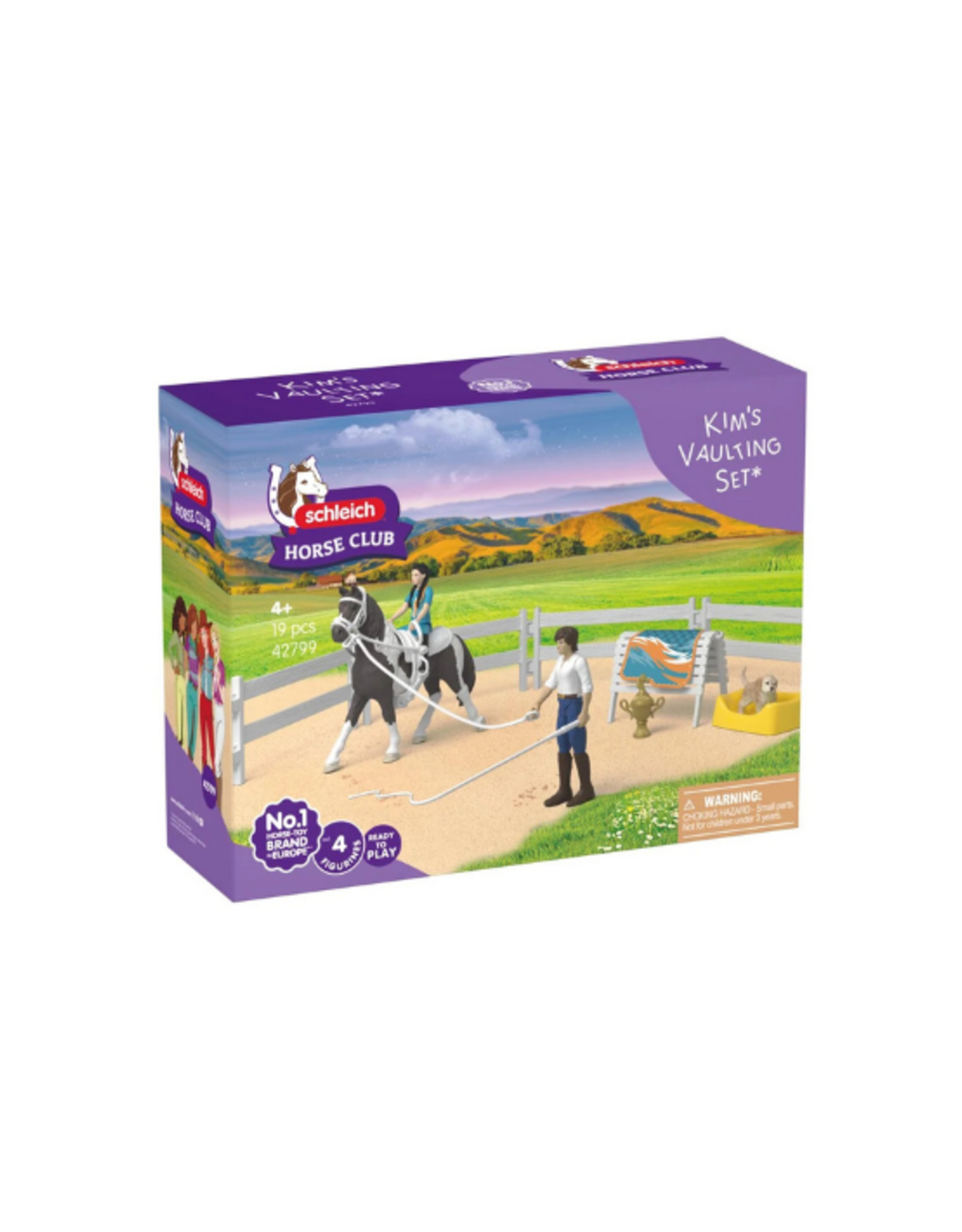 Schleich Schleich - Horse Club - 42799 - Kim's Vaulting Set