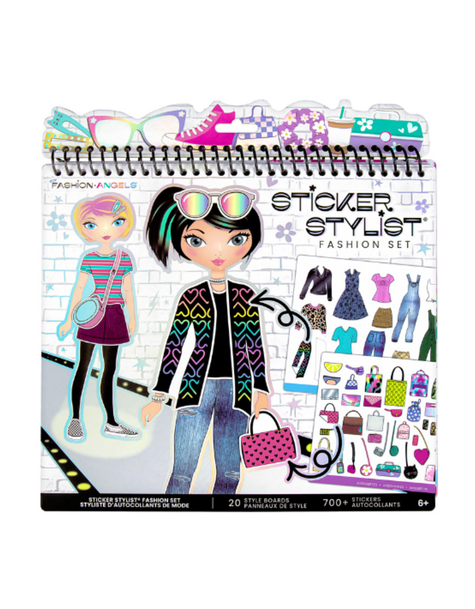 Fashion Angels - Sticker Stylish Fashion Set