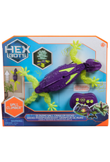 Spin Master Hex Bots - Wall Crawler Gecko Glow in the Dark