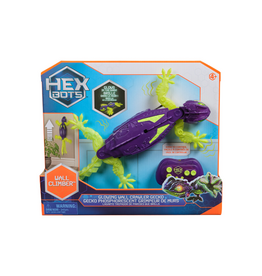 Spin Master Hex Bots Wall Crawler Gecko Glow in the Dark