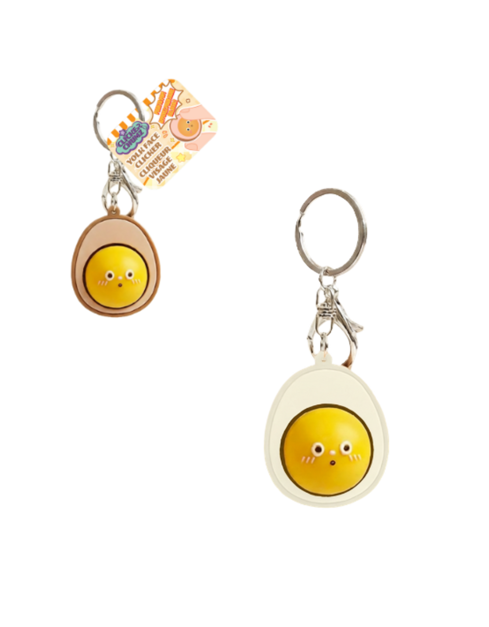 Clicker Chumz Yolk Face Clicker