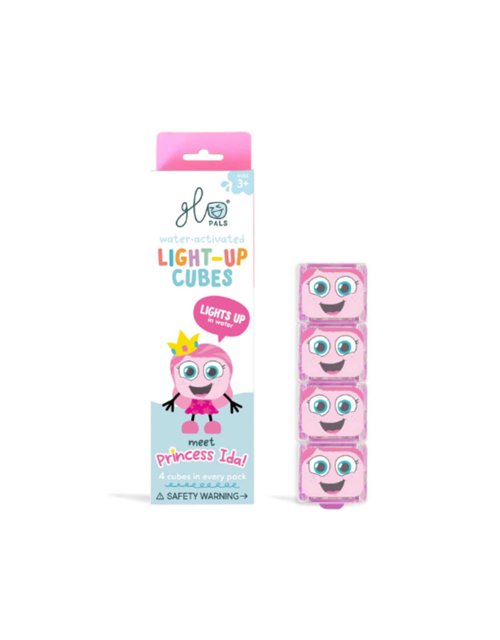 Glo Pals Glo Pals - Light Up Cubes Princess Ida (Pink)
