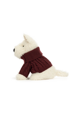 Jellycat Jellycat - Munro Scottie Dog 'Winter Jumper'