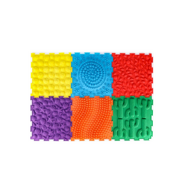 Eduplay Eduplay 3D Locking Sensory Tiles 6 Pack Assorted