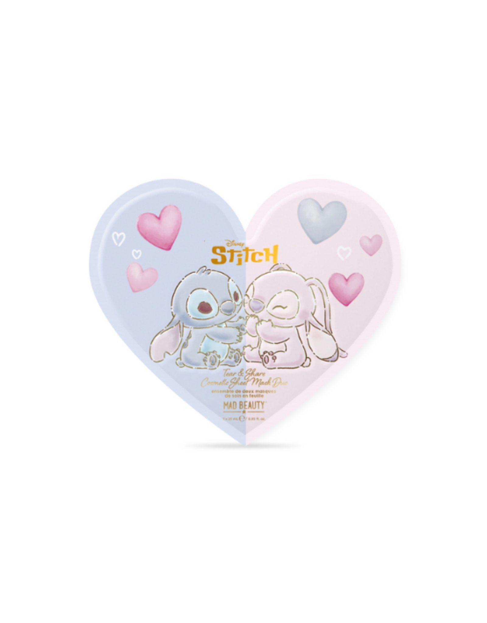 Mad Beauty Mad Beauty - Disney I Heart Stitch Cosmetic Sheet Mask Duo