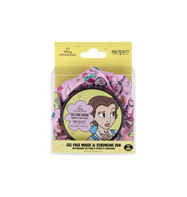Mad Beauty Mad Beauty Disney Princess Express Yourself-Gel Face Mask & Scrunchie-Belle