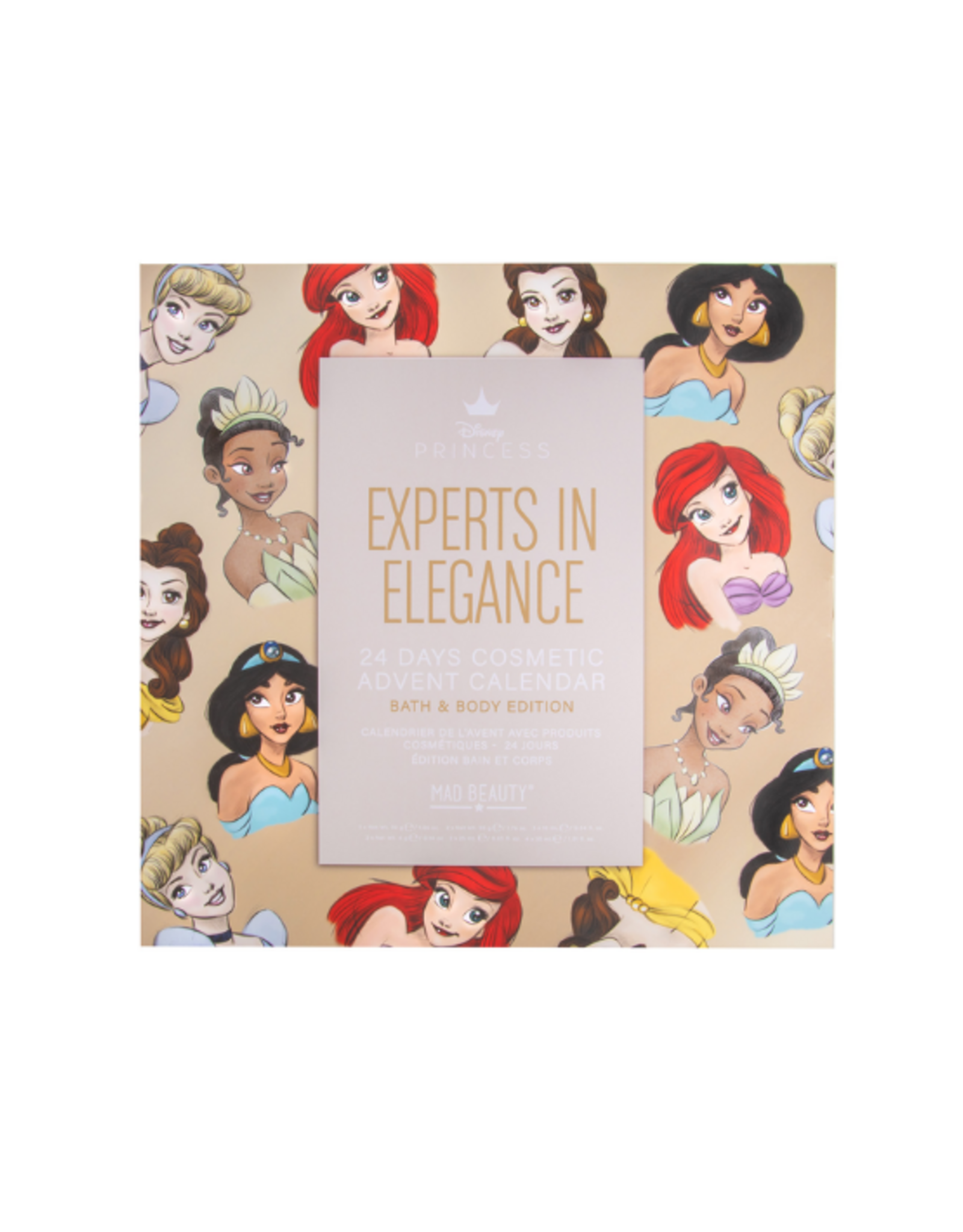 Mad Beauty Mad Beauty - Disney Princess 24 Day Bath & Body Advent Calendar