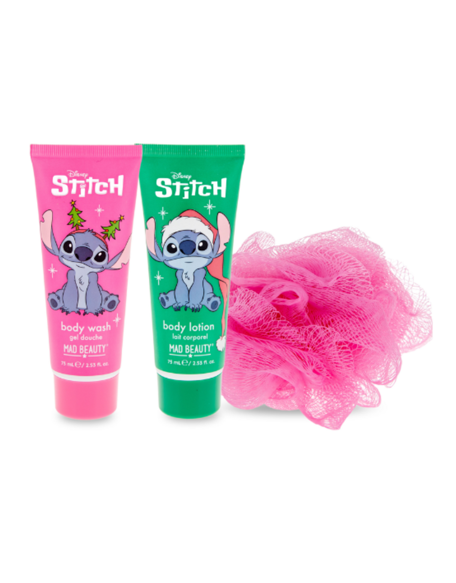 Mad Beauty Mad Beauty - Disney Stitch - Christmas Bath & Body Set