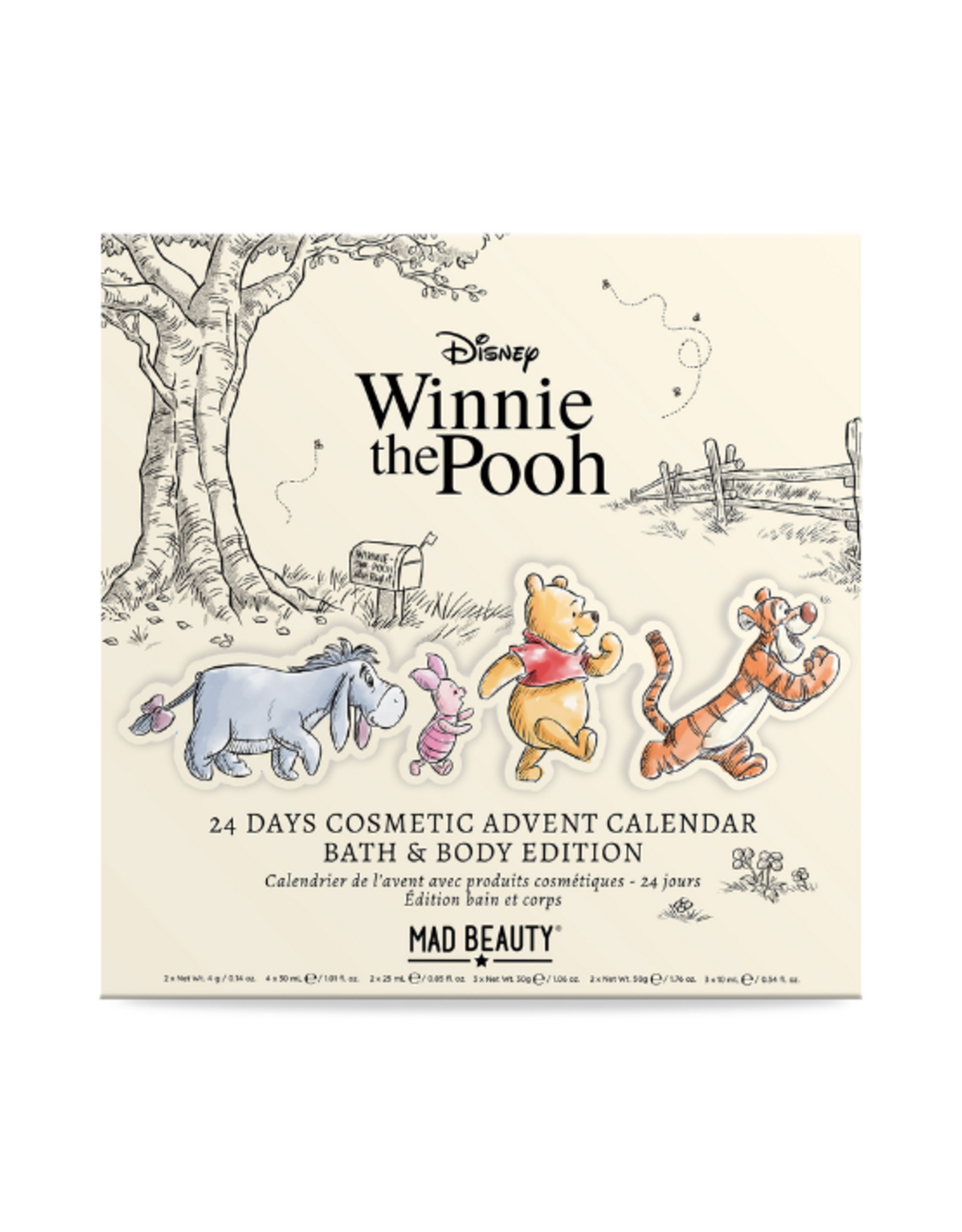 Mad Beauty Mad Beauty - Disney Winnie The Pooh Advent