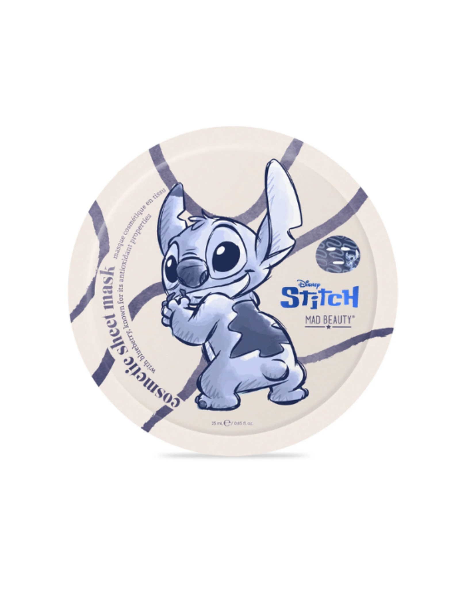 Mad Beauty Mad Beauty - Disney Stitch Denim Sheet Mask