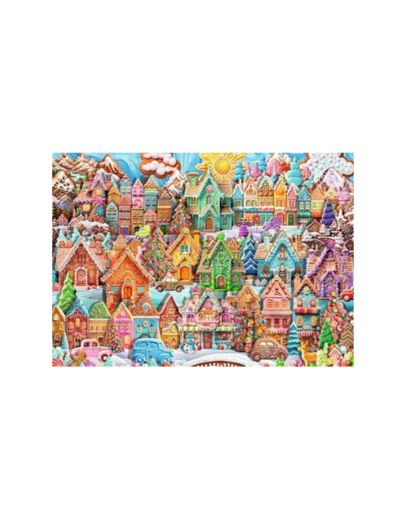 Ravensburger Ravensburger - 1000pcs - Christmas Cookie Village