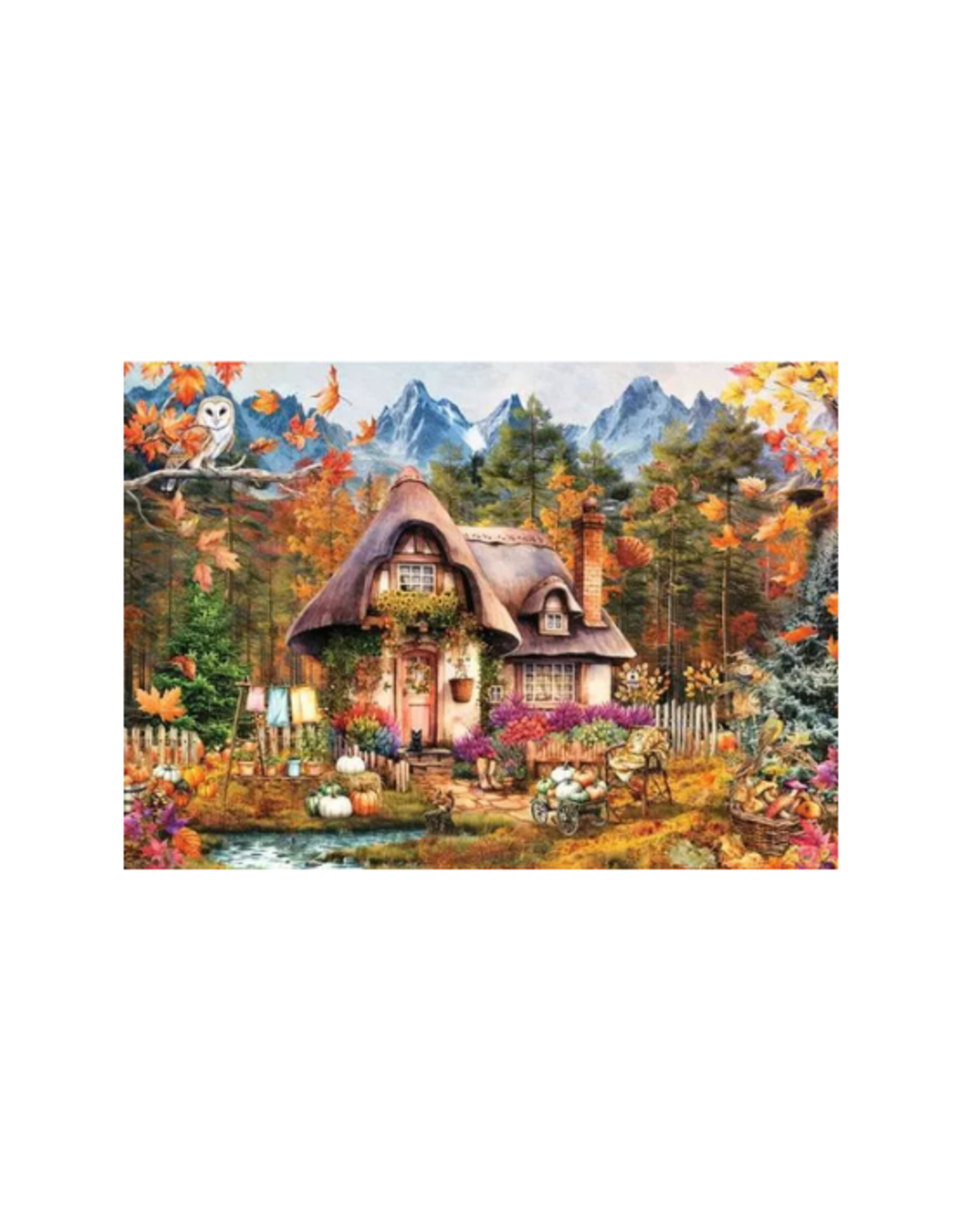 Ravensburger Ravensburger - 1000pcs - Pumpkin Cottage