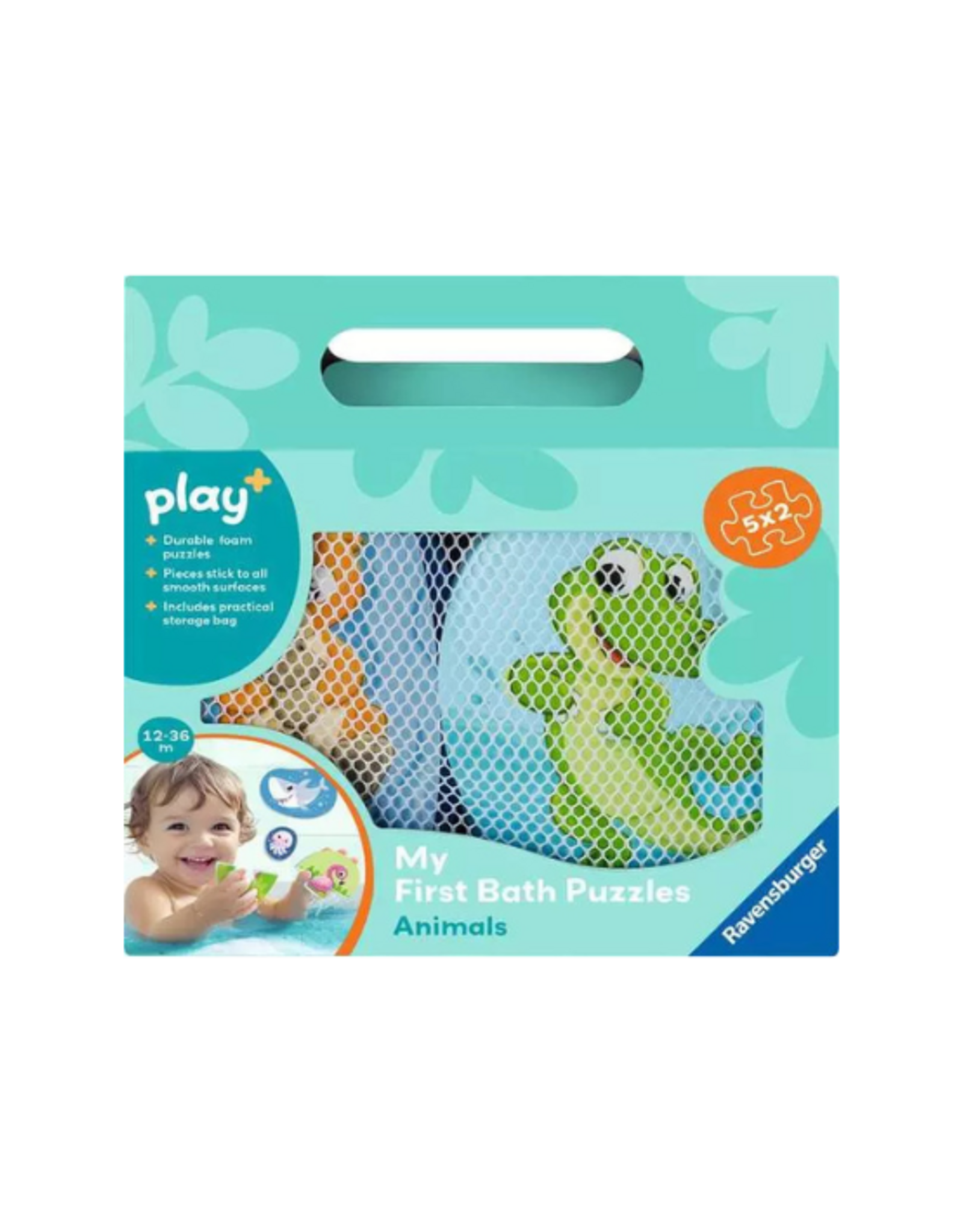 Ravensburger Ravensburger - Play+ My First Bath Puzzles: Animals