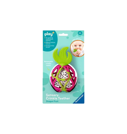 Ravensburger Ravensburger Play+ Sensory Crinkle Teether: Dragon Fruit