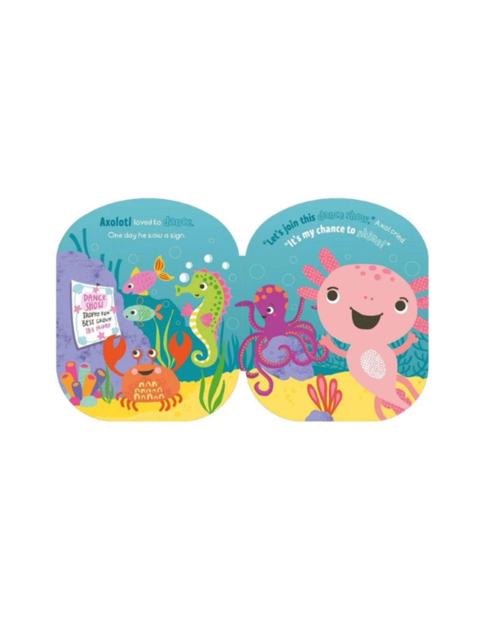 Make Believe Ideas Make Believe Ideas - Groovy Axolotl W/ Plush Cover