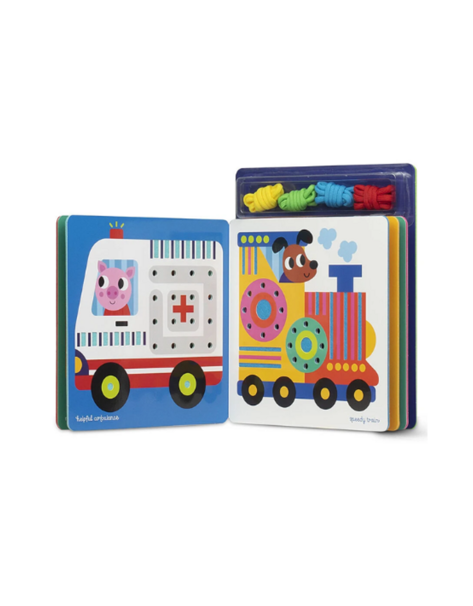 Make Believe Ideas Make Believe Ideas - Lace It 10 Busy Vehicles