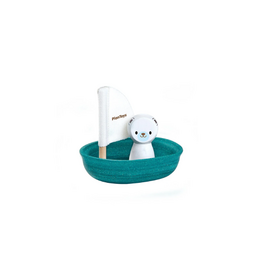 Plantoys Canada Plantoys Canada Sailing Boat Polar Bear