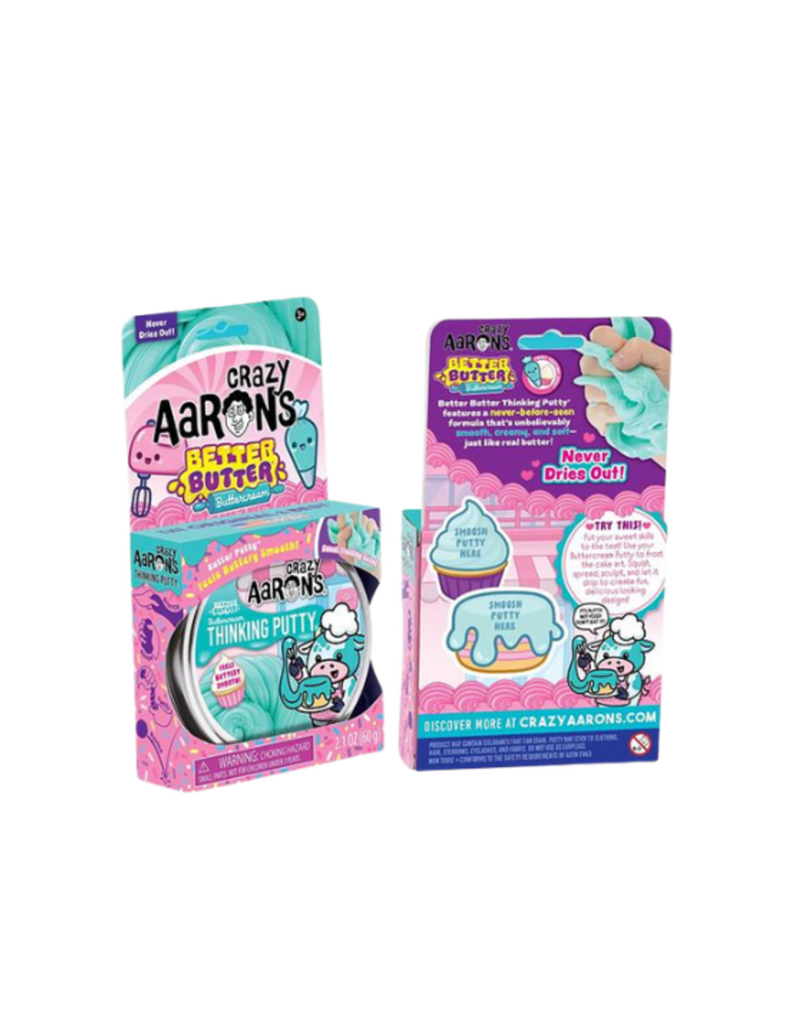 Crazy Aarons Crazy Aarons - 4" Thinking Putty Better Butter Buttercream