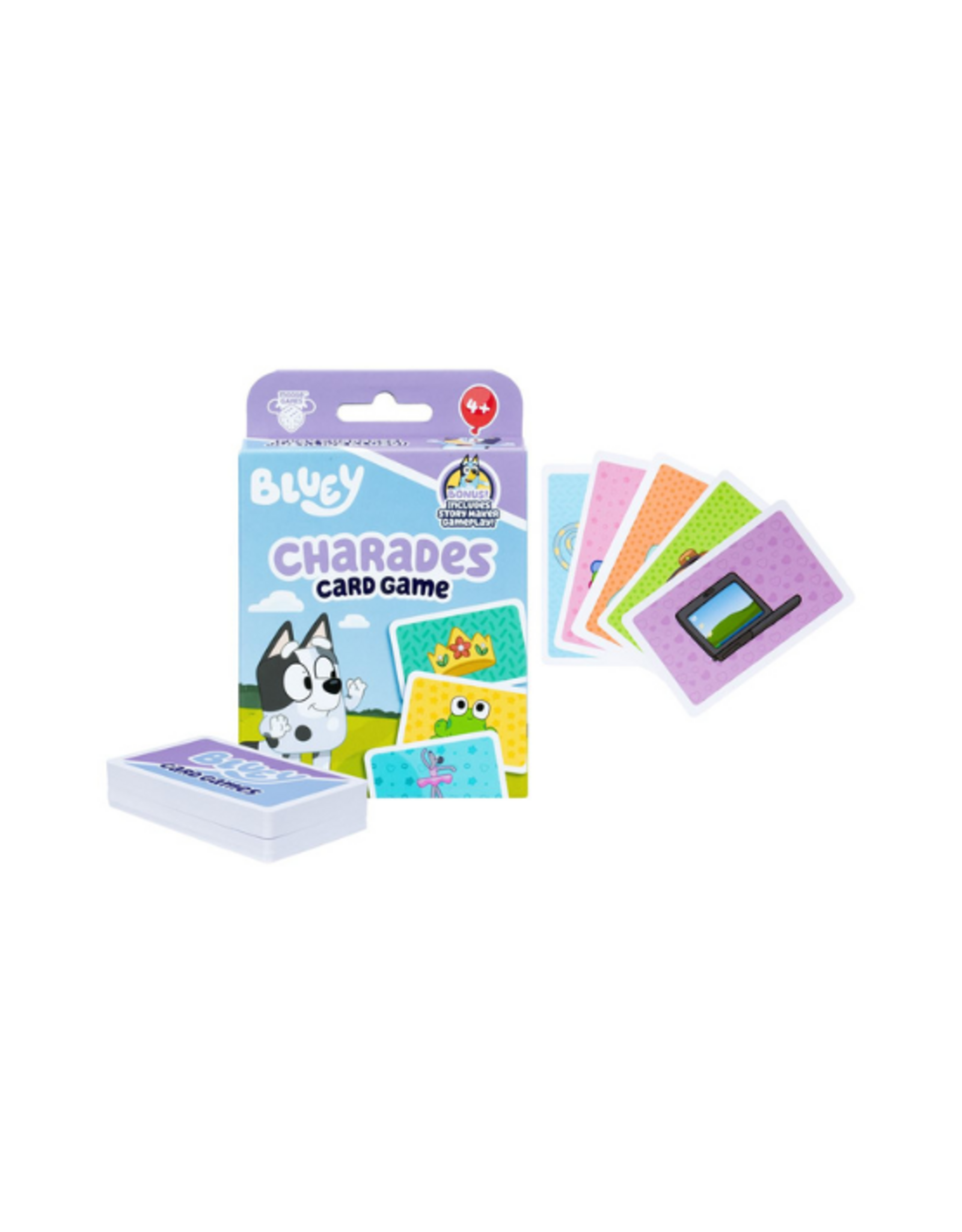 Moose Toys - Bluey Charades Card Game