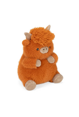 Wild Republic Wild Republic - Tummykins Highland Cow Stuffed Animal - 8"
