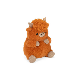 Wild Republic Wild Republic Tummykins Highland Cow Stuffed Animal 8"
