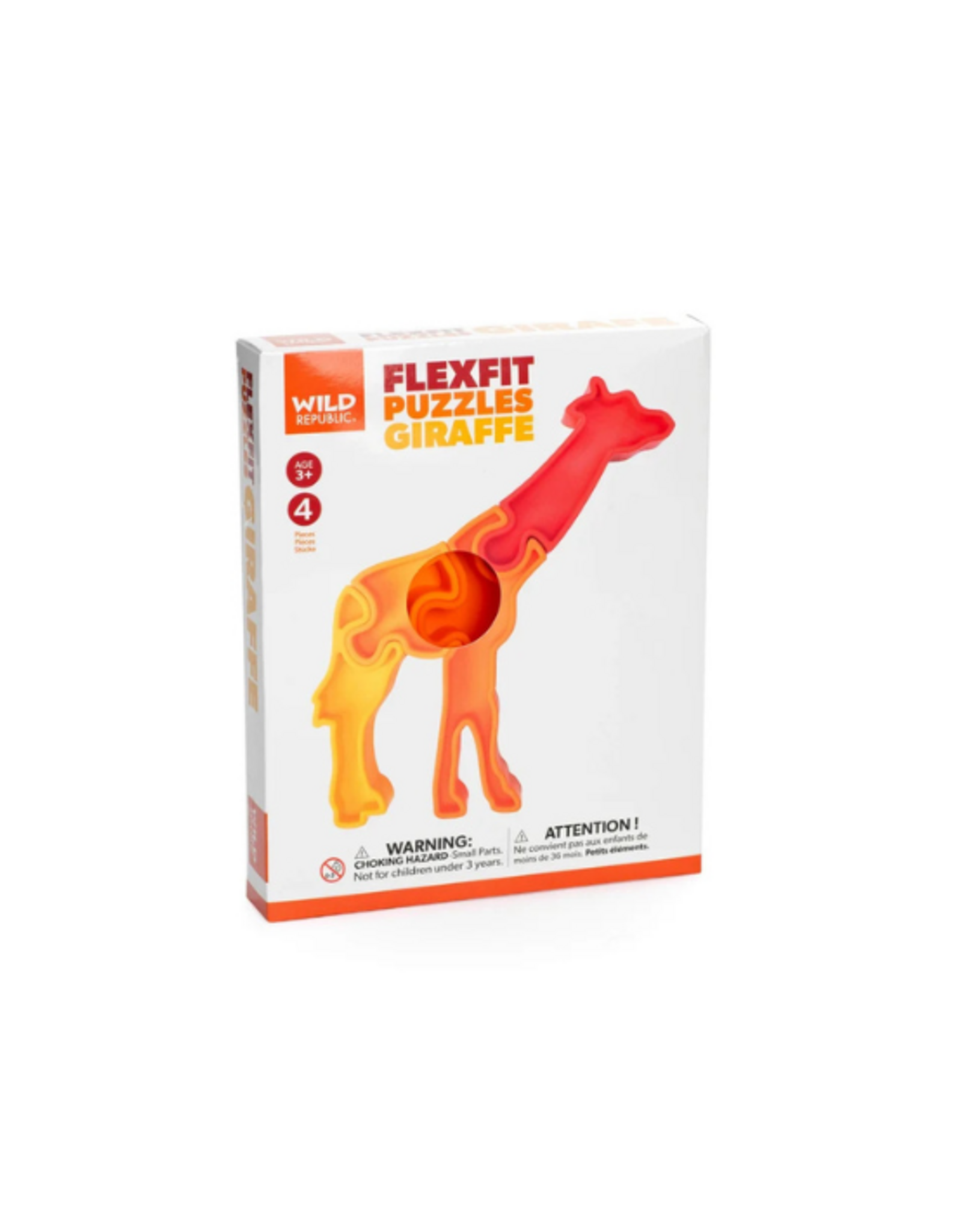 Wild Republic Wild Republic - Flexfit Puzzles Giraffe Action Toy - 7"