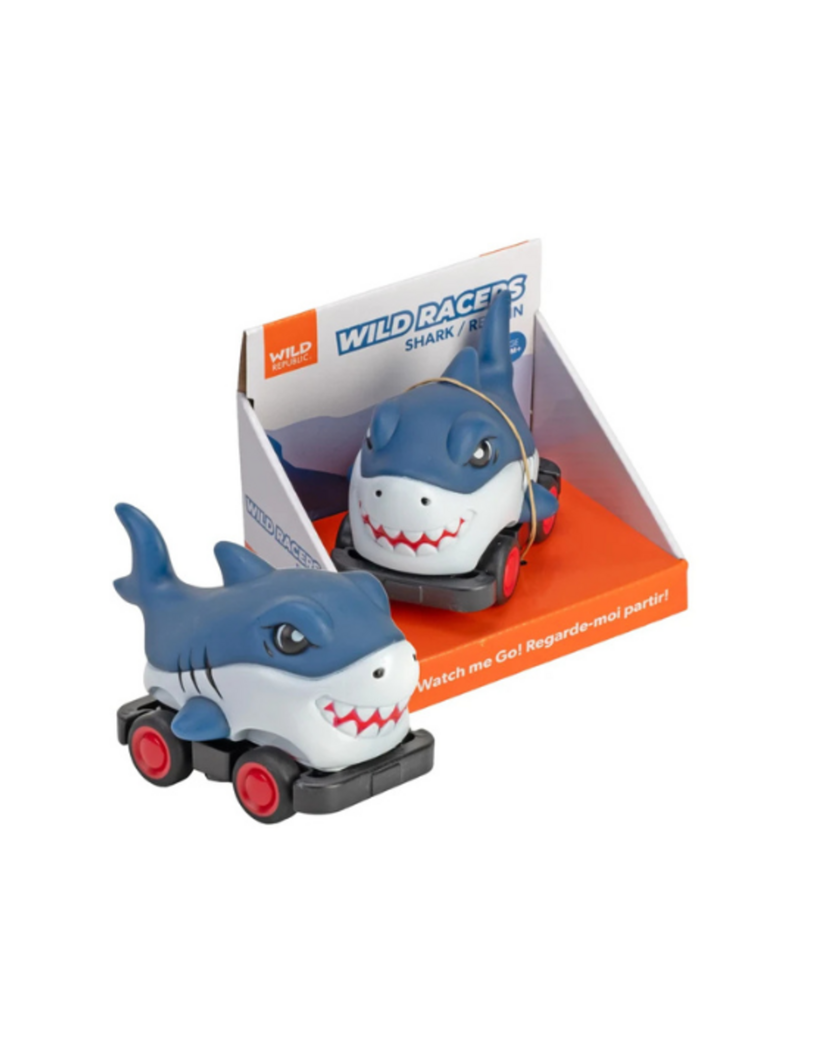 Wild Republic Wild Republic - Wild Racers Shark Action Toy - 4.5"