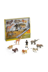 Wild Republic Wild Republic - Moveable Safari Action Playset - 11"