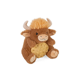 Wild Republic Wild Republic Poppykins Mini Highland Cow Stuffed Animal 7.5"