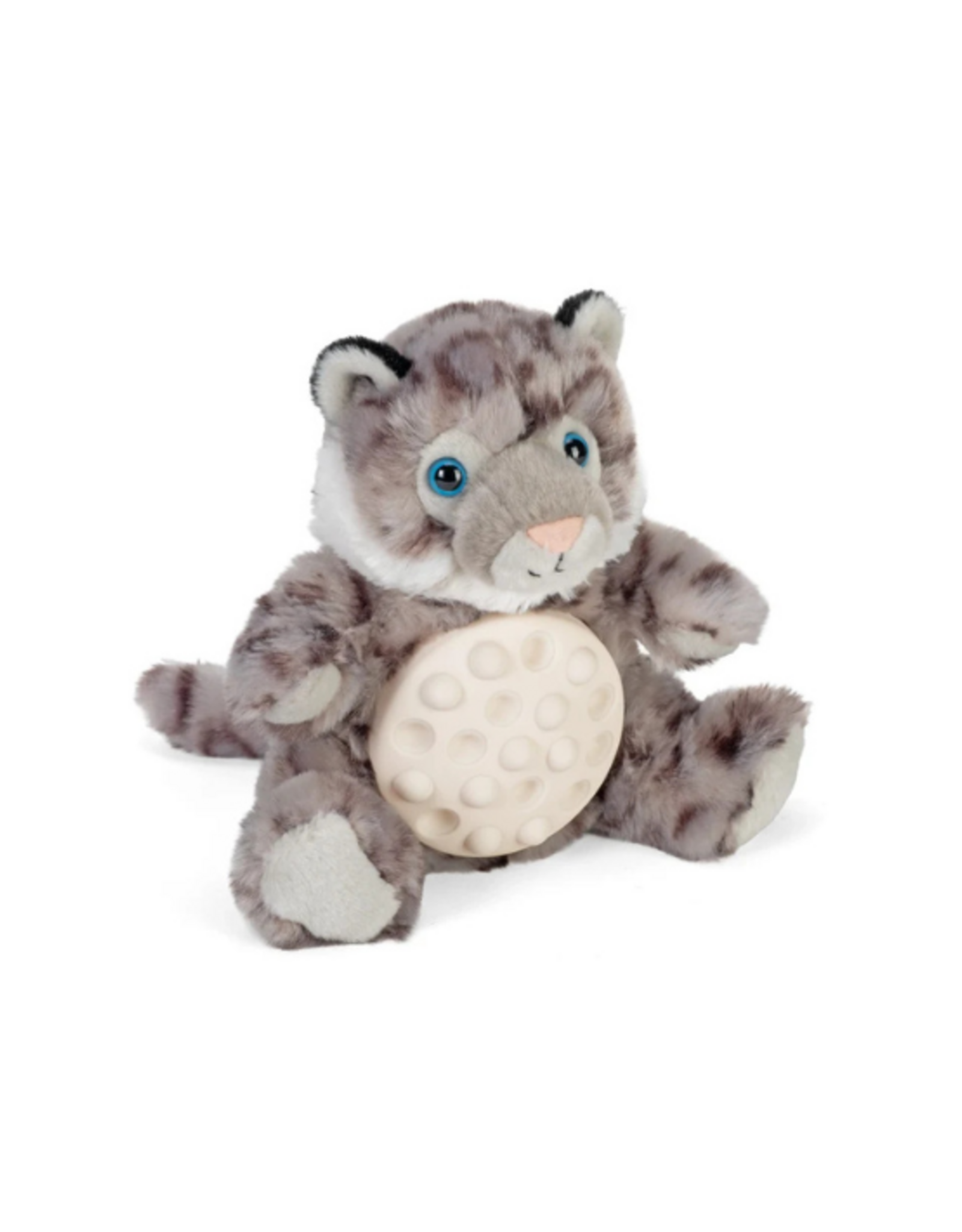 Wild Republic Wild Republic - Poppykins Mini Snow Leopard Stuffed Animal - 7.5"