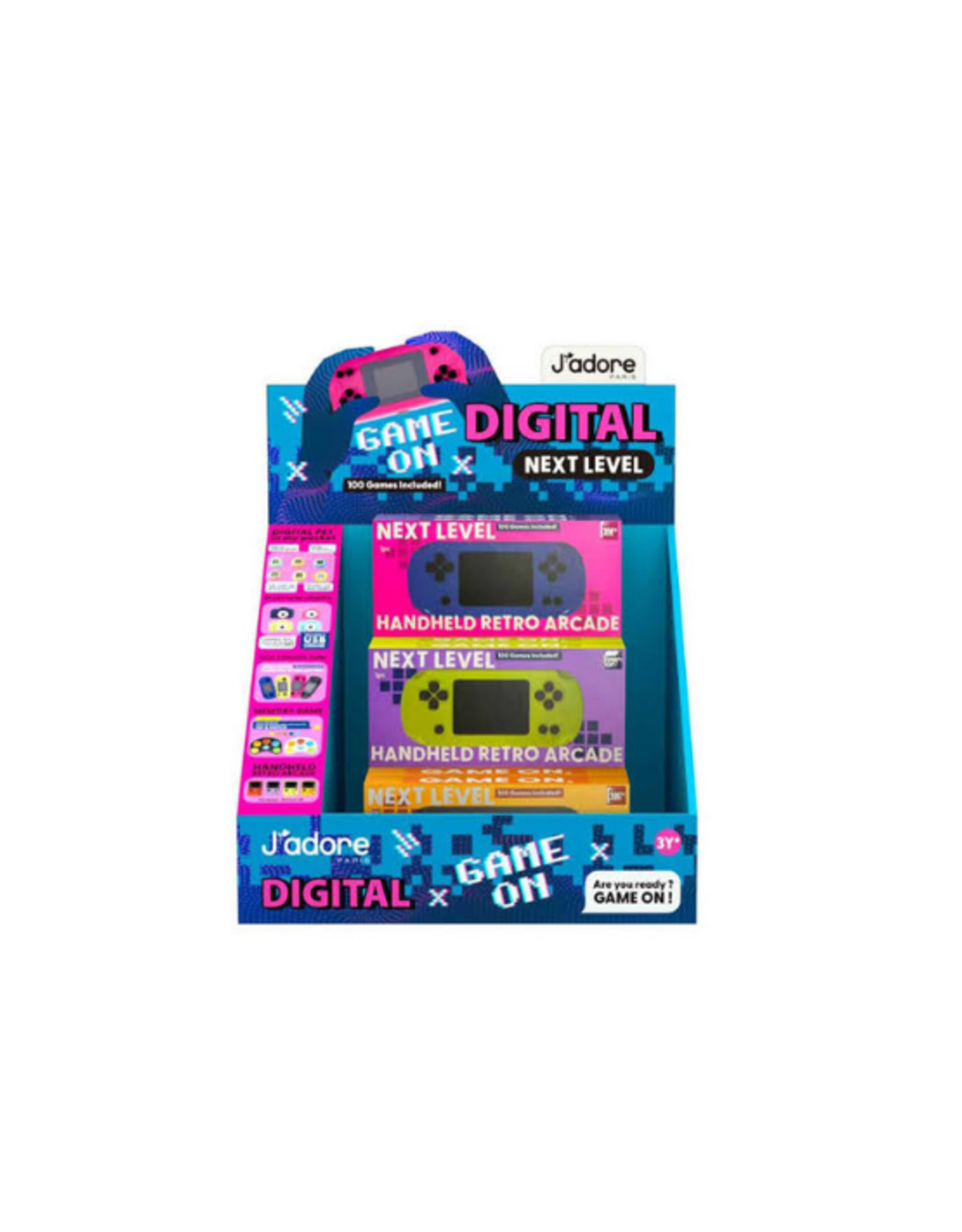 J'adore J'adore - Handheld Retro Arcade (Horizontal)