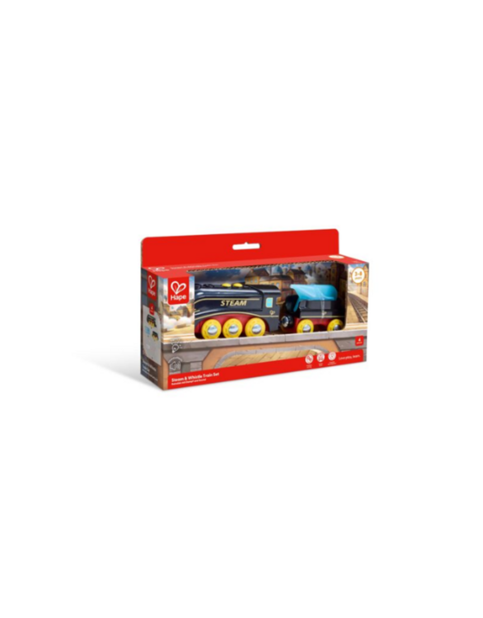 Hape Hape - Steam & Whistle Train Set