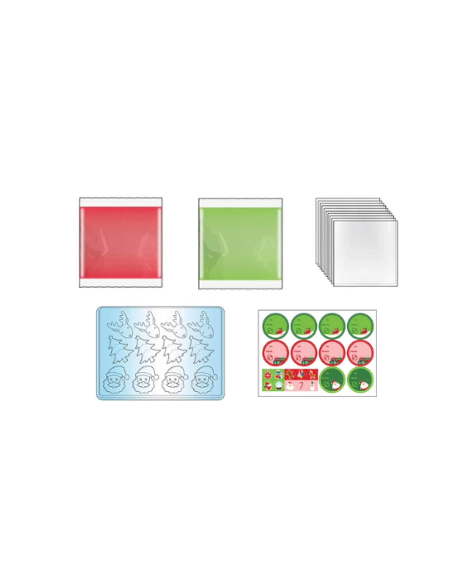 Thames & Kosmos Thames & Kosmos - Gummy Candy Kit - Trees, Santas & Reindeer