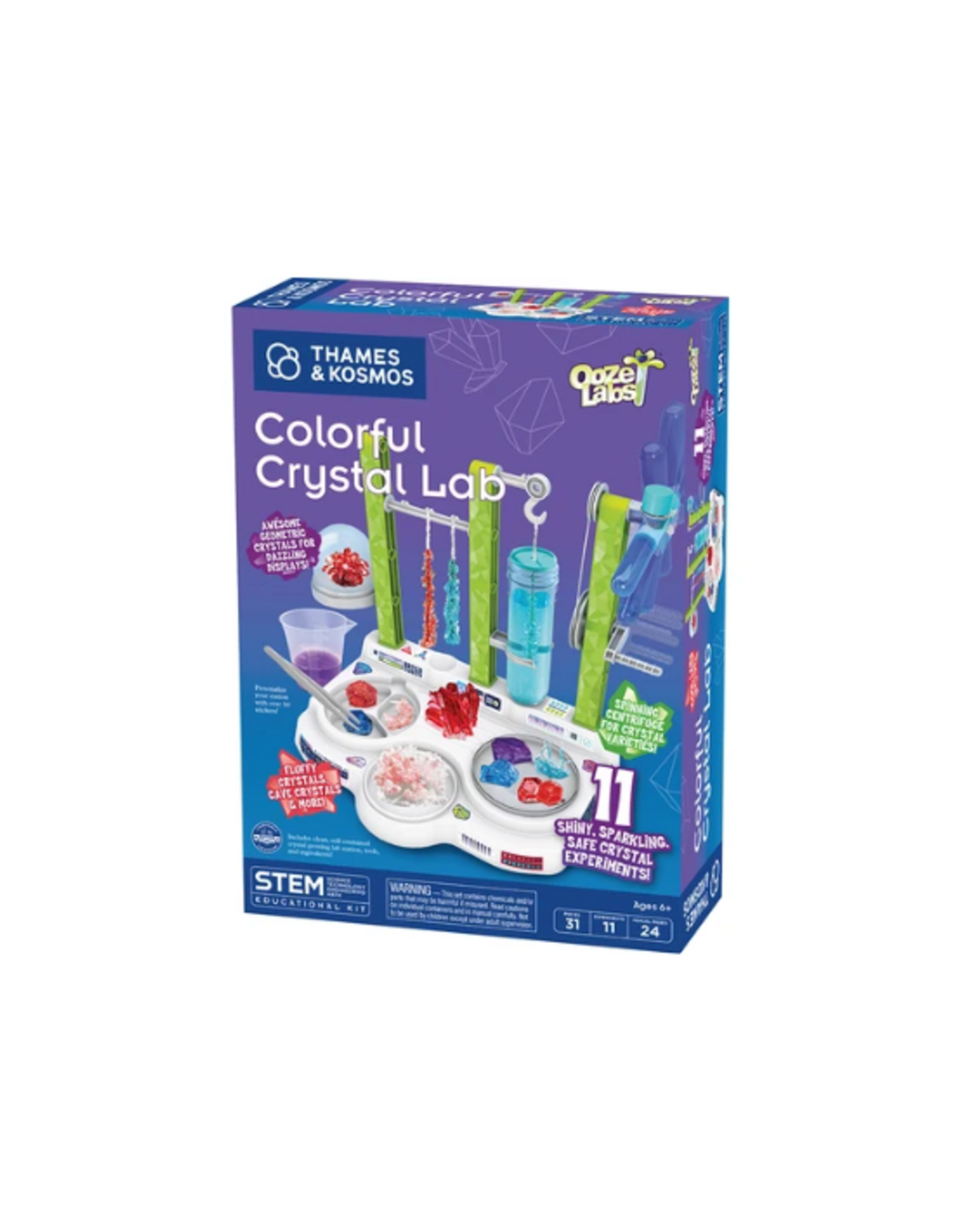 Thames & Kosmos Thames & Kosmos - Ooze Labs: Colorful Crystal Lab (2026)