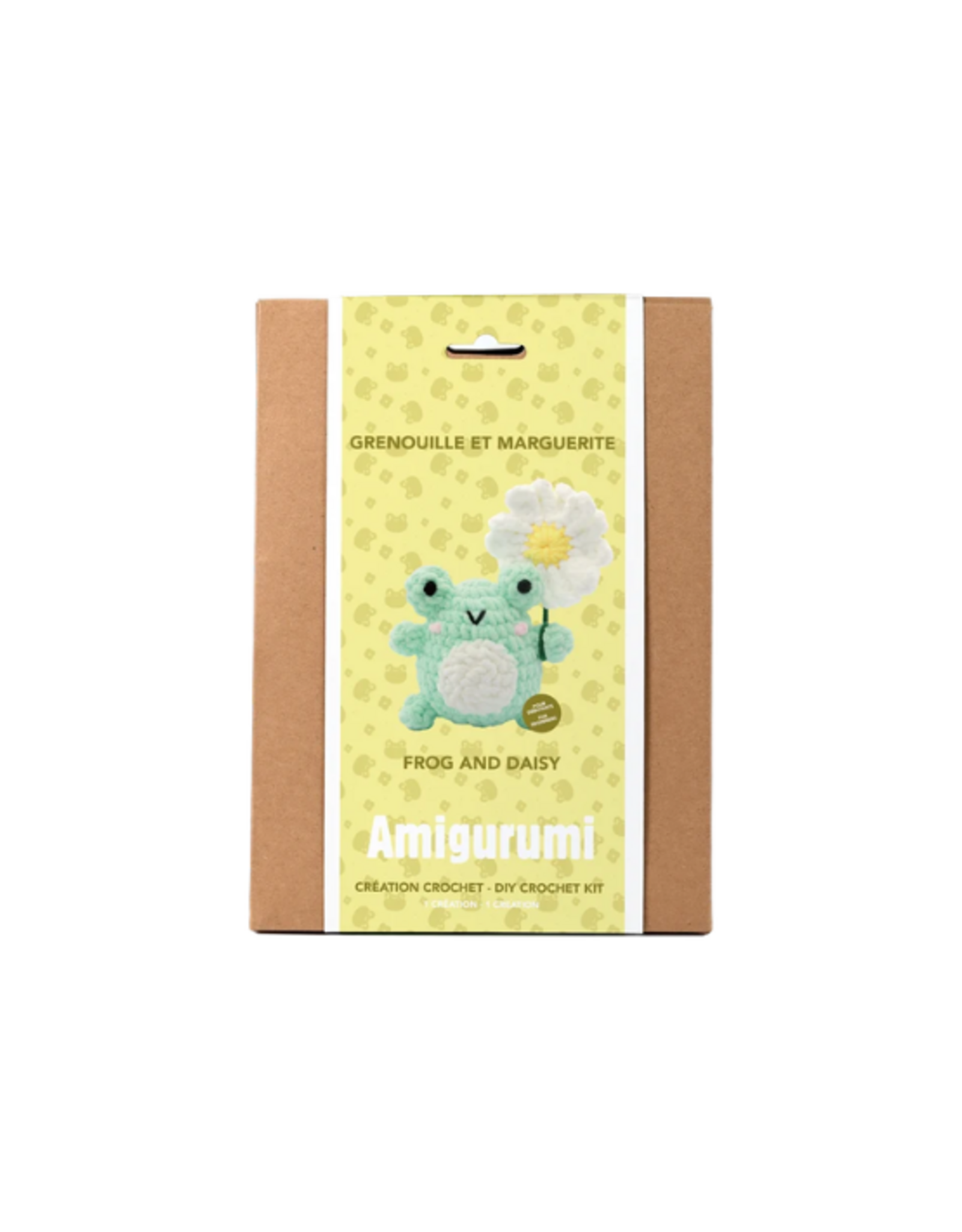 PBI Art PBI Art - Frog and Daisy DIY Crochet Kit