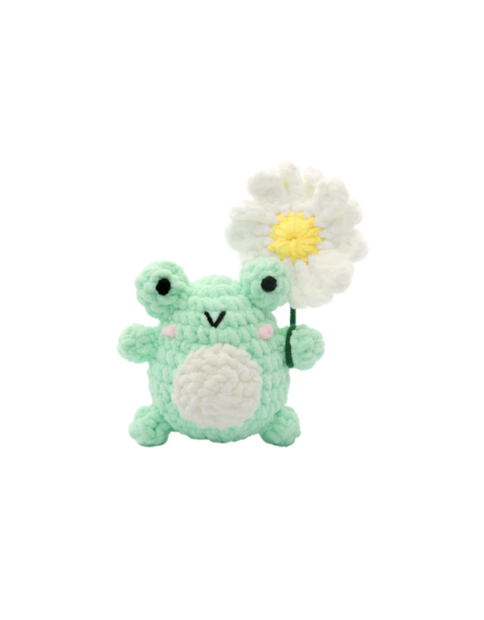 PBI Art PBI Art - Frog and Daisy DIY Crochet Kit