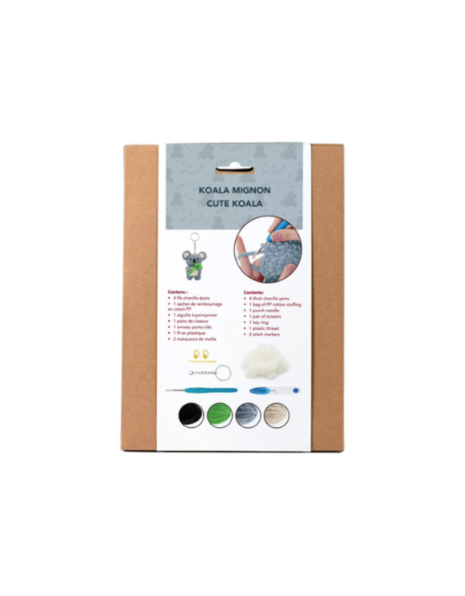 PBI Art PBI Art - Cute Koala DIY Crochet Kit