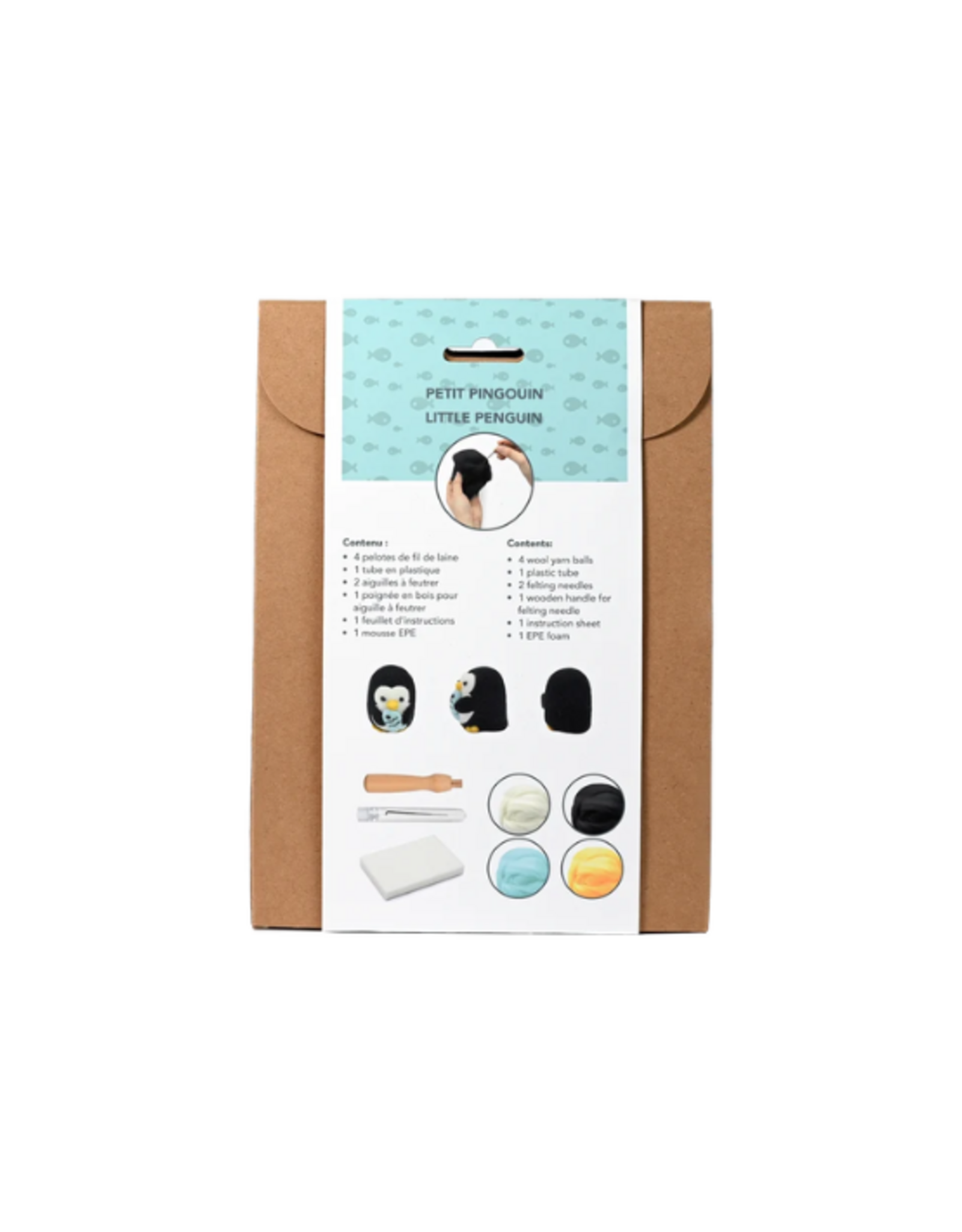 PBI Art PBI Art - Little Penguin Needle Felting Kit