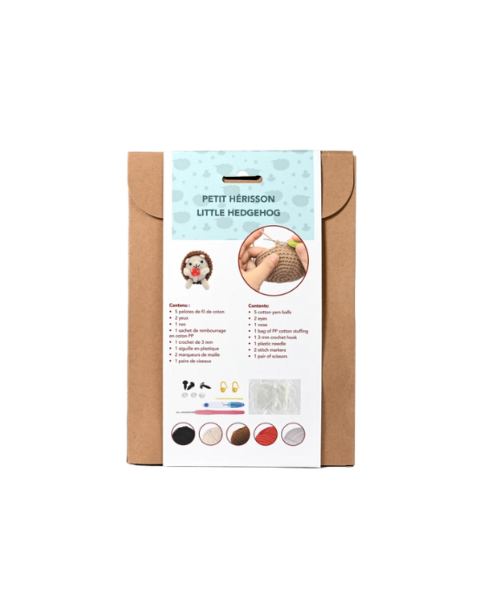 PBI Art PBI Art - Little Hedgehog DIY Crochet Kit