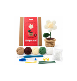 PBI Art PBI Art Potted Daisy DIY Crochet Kit