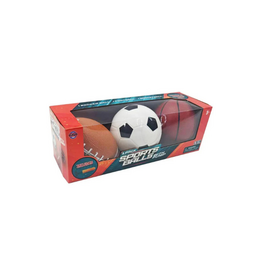 Brooklyn Lollipop Sports Balls W/Pump - 3 Pack