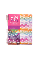 Ooly Ooly - Artful Notes Reverse Coloring Notebook