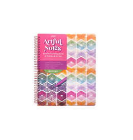 Ooly Ooly Artful Notes Reverse Coloring Notebook