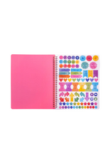 Ooly Ooly - Artful Notes Reverse Coloring Notebook