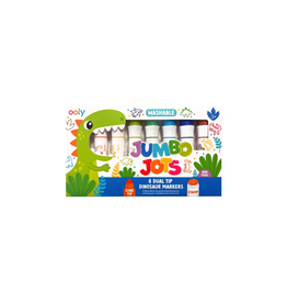Ooly Ooly Jumbo Jots Dual Tip Stamp Markers Dinosaur Set of 8