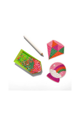 Ooly Ooly - Razzle Dazzle Mini DIY Gem Sticker Kit - Magic Mood - 8 Stickers