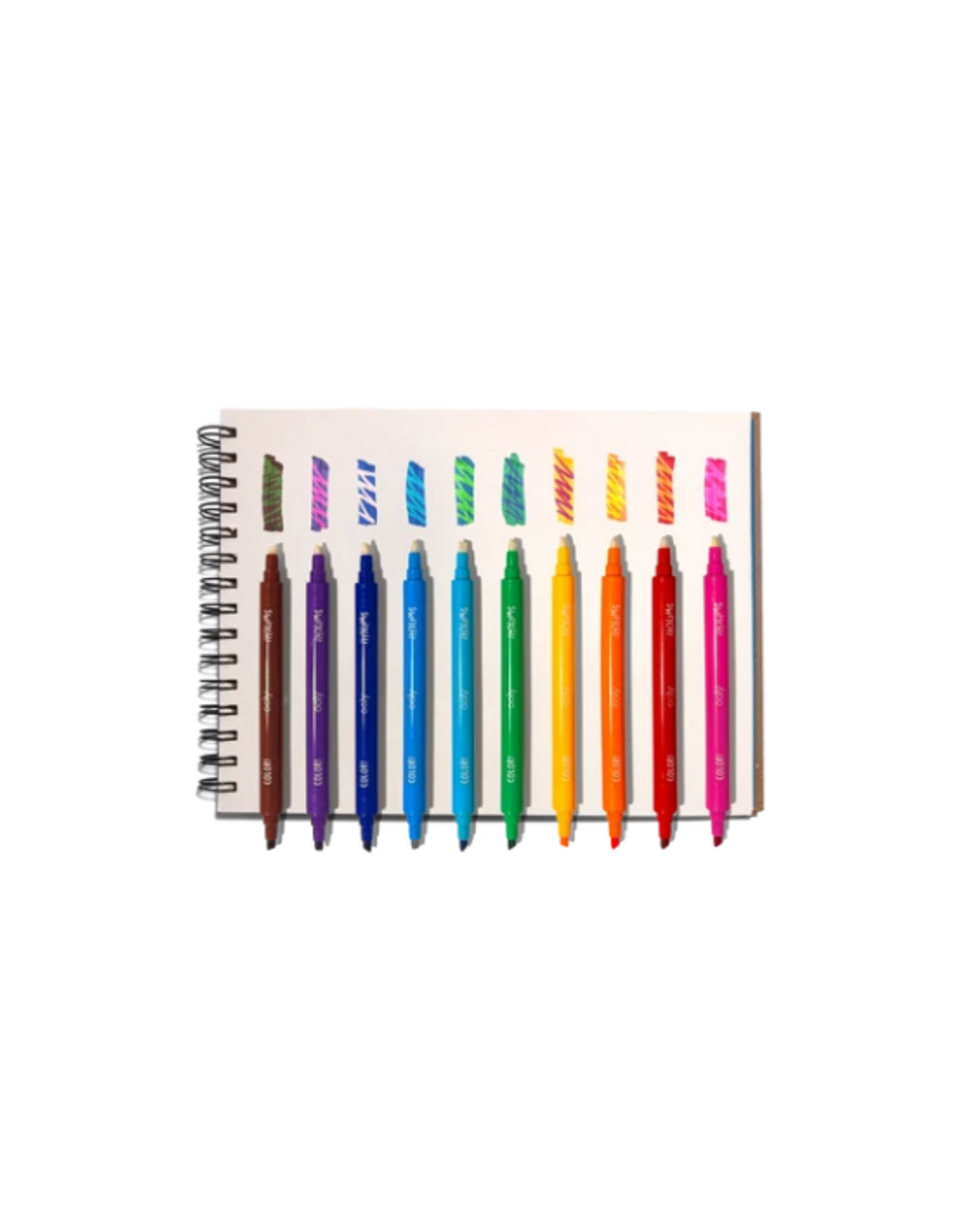 Ooly Ooly - Switch-eroo! Color-Changing Activity Kit - Markers Stickers Coloring Book
